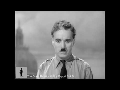 Screenshot aus "der große Diktator"