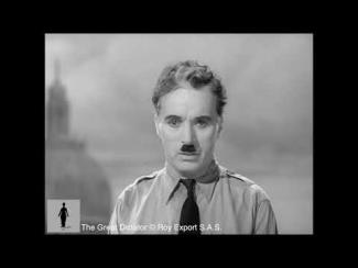 Screenshot aus "der große Diktator"