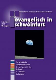 Titelbild der Ausgabe: Erde vom Mond aus fotografiert