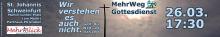 Banner MehrWegGottesdienst
