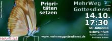 Plakat mit Schmetterling